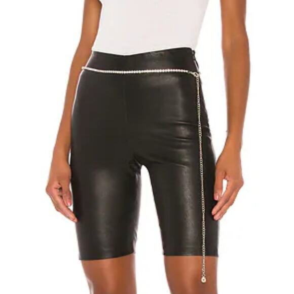 GRLFRND - Courtney Rhinestone Belt in Silver